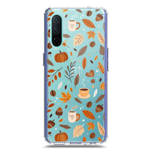 Autumn Dreams Series - Design 3 - Soft Phone Case - Crystal Clear Case - OnePlus Nord CE 5G