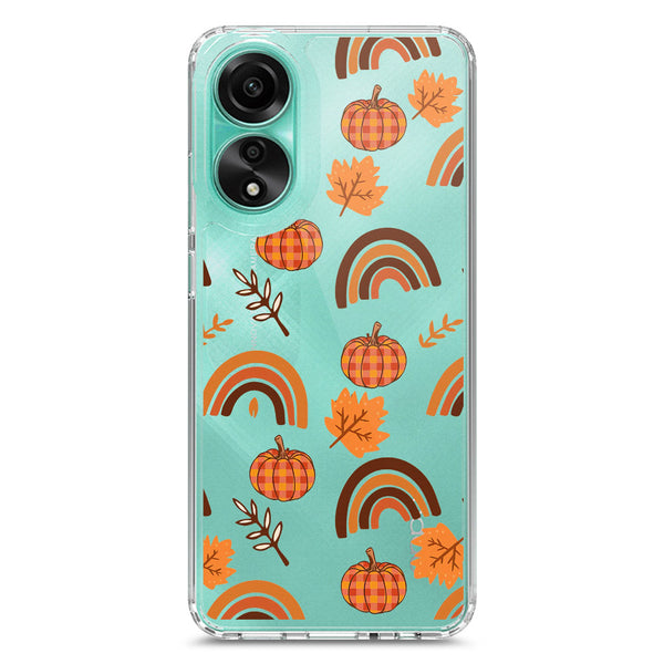 Autumn Dreams Series - Design 4 - Soft Phone Case - Crystal Clear Case - Oppo A78 4G
