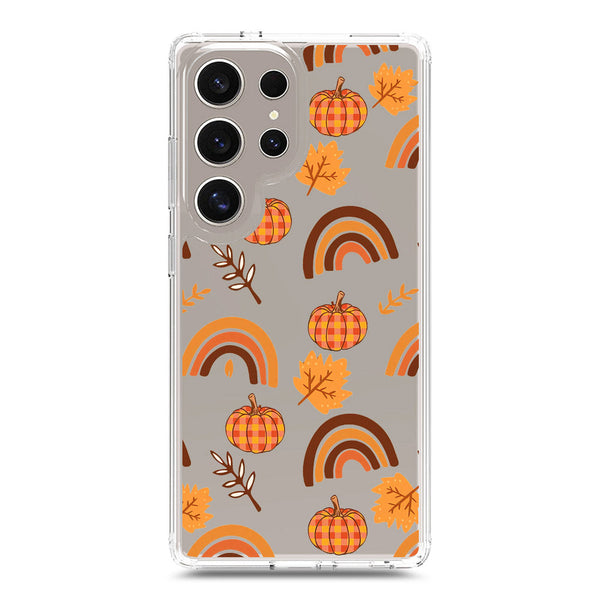 Autumn Dreams Series - Design 4 - Soft Phone Case - Crystal Clear Case - Samsung Galaxy S25 Ultra