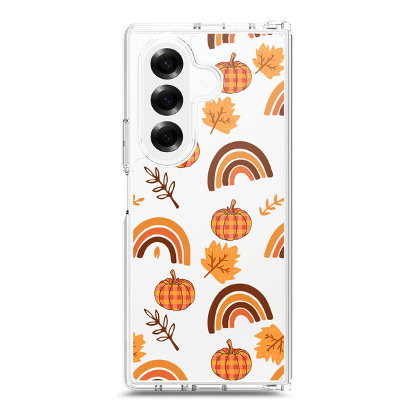 Autumn Dreams Series - Design 4 - Soft Phone Case - Crystal Clear Case - Samsung Galaxy Z Fold 7