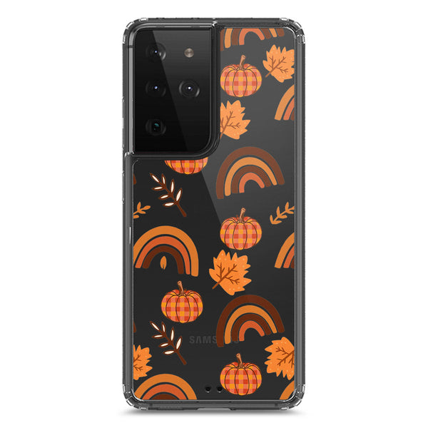 Autumn Dreams Series - Design 4 - Soft Phone Case - Crystal Clear Case - Samsung Galaxy S21 Ultra 5G