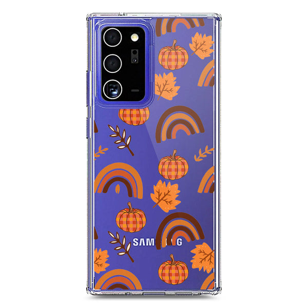 Autumn Dreams Series - Design 4 - Soft Phone Case - Crystal Clear Case - Samsung Galaxy Note 20 Ultra
