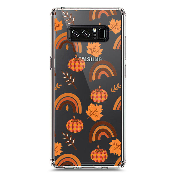 Autumn Dreams Series - Design 4 - Soft Phone Case - Crystal Clear Case - Samsung Galaxy Note 8