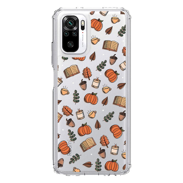 Autumn Dreams Series - Design 5 - Soft Phone Case - Crystal Clear Case - Xiaomi Redmi Note 10 4G