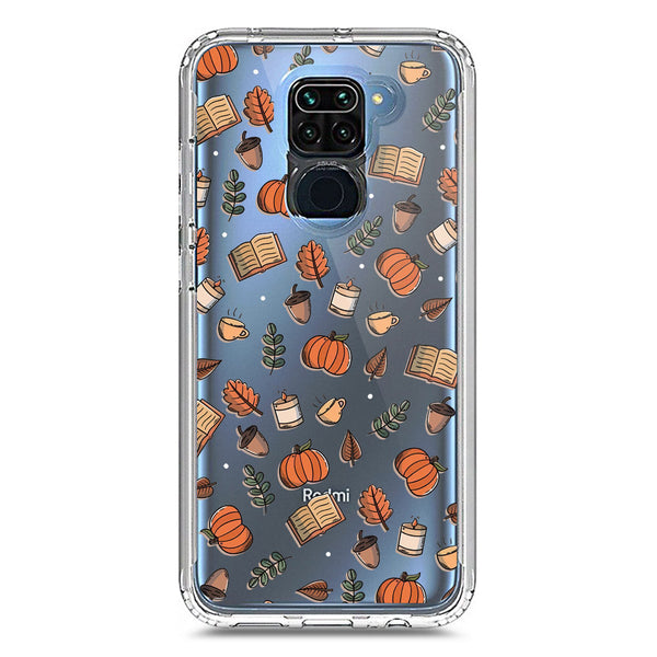 Autumn Dreams Series - Design 5 - Soft Phone Case - Crystal Clear Case - Xiaomi Redmi Note 9