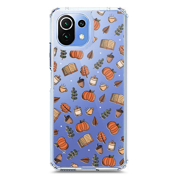 Autumn Dreams Series - Design 5 - Soft Phone Case - Crystal Clear Case - Xiaomi Mi 11 Lite