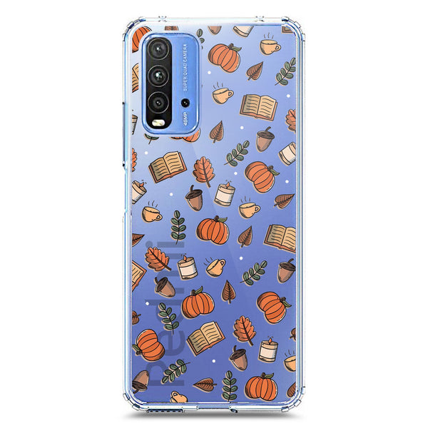 Autumn Dreams Series - Design 5 - Soft Phone Case - Crystal Clear Case - Xiaomi Redmi 9T