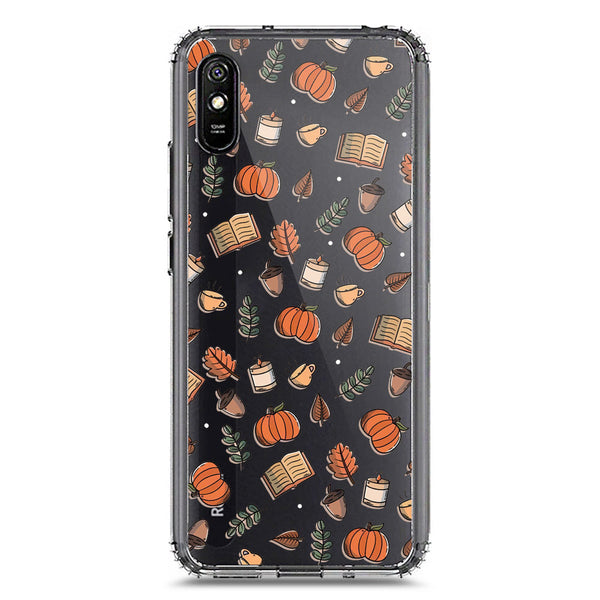 Autumn Dreams Series - Design 5 - Soft Phone Case - Crystal Clear Case - Xiaomi Redmi 9A