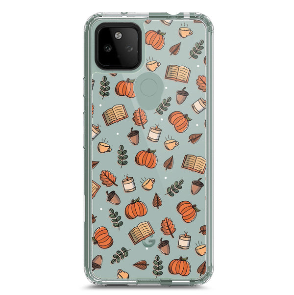 Autumn Dreams Series - Design 5 - Soft Phone Case - Crystal Clear Case - Google Pixel 5a 5G