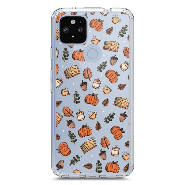 Autumn Dreams Series - Design 5 - Soft Phone Case - Crystal Clear Case - Google Pixel 4a 5G