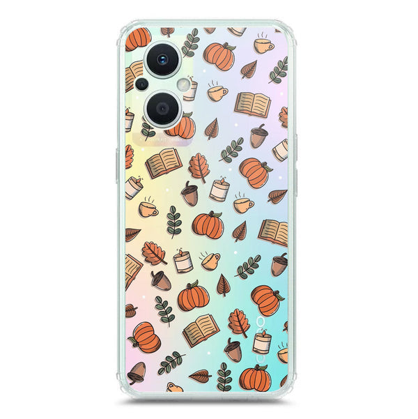 Autumn Dreams Series - Design 5 - Soft Phone Case - Crystal Clear Case - Oppo Reno7 Z 5G