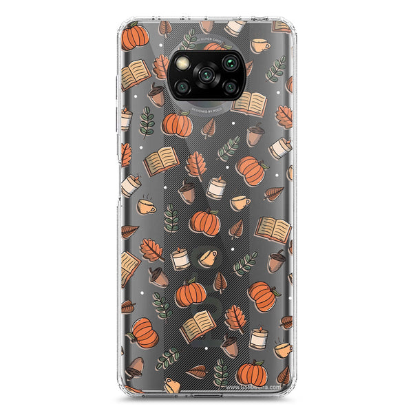 Autumn Dreams Series - Design 5 - Soft Phone Case - Crystal Clear Case - Xiaomi Poco X3 Pro