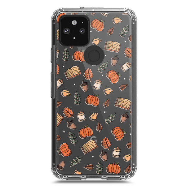 Autumn Dreams Series - Design 5 - Soft Phone Case - Crystal Clear Case - Google Pixel 5 XL