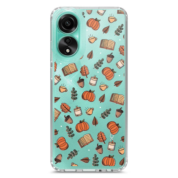 Autumn Dreams Series - Design 5 - Soft Phone Case - Crystal Clear Case - Oppo A78 4G
