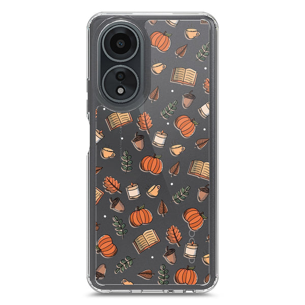 Autumn Dreams Series - Design 5 - Soft Phone Case - Crystal Clear Case - Oppo A58 4G