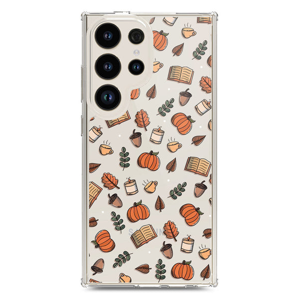 Autumn Dreams Series - Design 5 - Soft Phone Case - Crystal Clear Case - Samsung Galaxy S24 Ultra