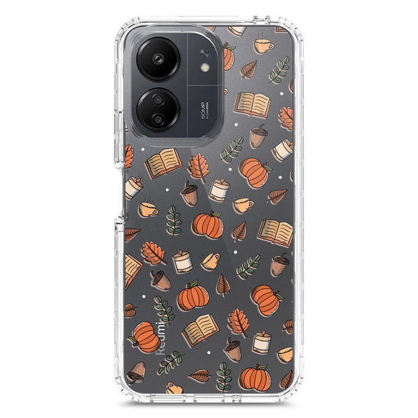 Autumn Dreams Series - Design 5 - Soft Phone Case - Crystal Clear Case - Xiaomi Redmi 13C