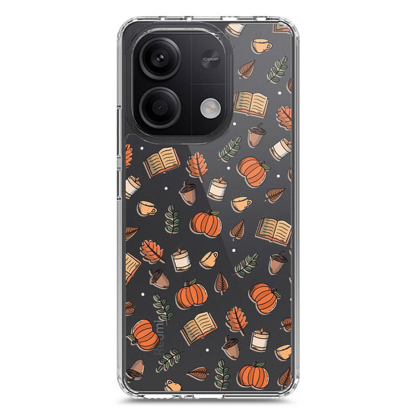 Autumn Dreams Series - Design 5 - Soft Phone Case - Crystal Clear Case - Xiaomi Redmi Note 13