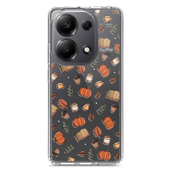 Autumn Dreams Series - Design 5 - Soft Phone Case - Crystal Clear Case - Xiaomi Redmi Note 13 Pro 4G
