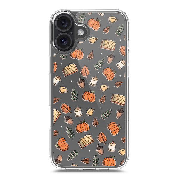 Autumn Dreams Series - Design 5 - Soft Phone Case - Crystal Clear Case - iPhone 16 Plus