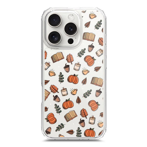 Autumn Dreams Series - Design 5 - Soft Phone Case - Crystal Clear Case - iPhone 16 Pro