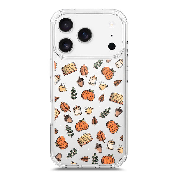 Autumn Dreams Series - Design 5 - Soft Phone Case - Crystal Clear Case - iPhone 17 Pro