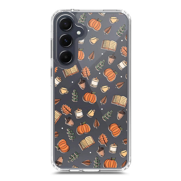 Autumn Dreams Series - Design 5 - Soft Phone Case - Crystal Clear Case - Samsung Galaxy A55