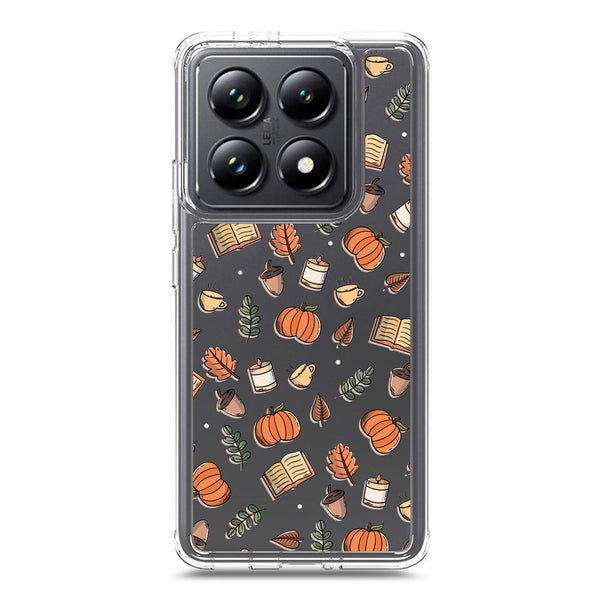 Autumn Dreams Series - Design 5 - Soft Phone Case - Crystal Clear Case - Xiaomi Redmi Note 14 Pro 5G