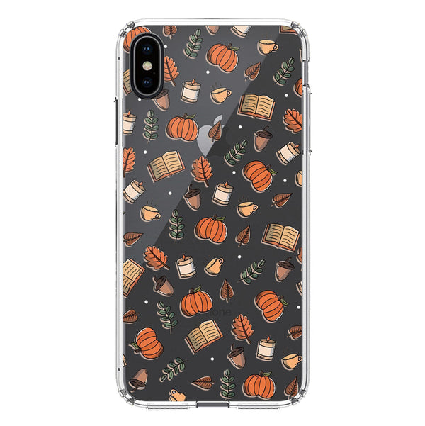 Autumn Dreams Series - Design 5 - Soft Phone Case - Crystal Clear Case - iPhone X