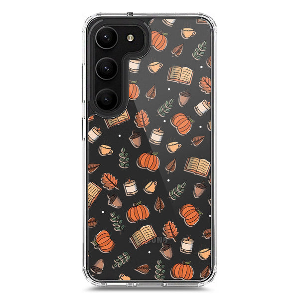 Autumn Dreams Series - Design 5 - Soft Phone Case - Crystal Clear Case - Samsung Galaxy S22 Ultra 5G