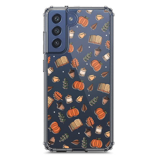 Autumn Dreams Series - Design 5 - Soft Phone Case - Crystal Clear Case - Samsung Galaxy S21 FE 5G