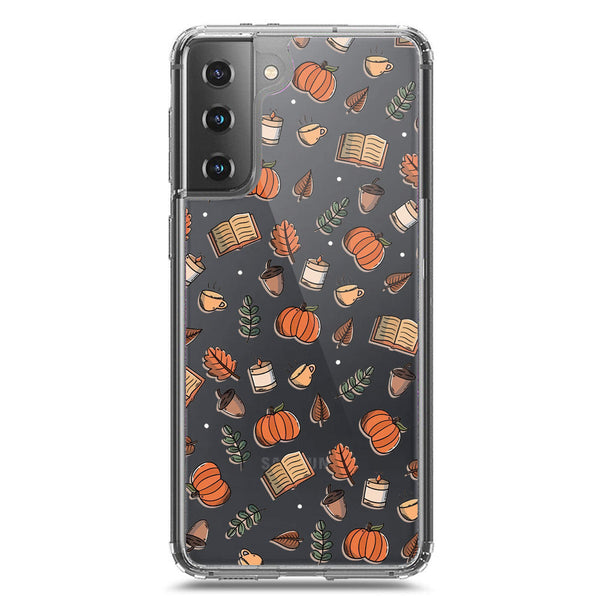 Autumn Dreams Series - Design 5 - Soft Phone Case - Crystal Clear Case - Samsung Galaxy S21 5G