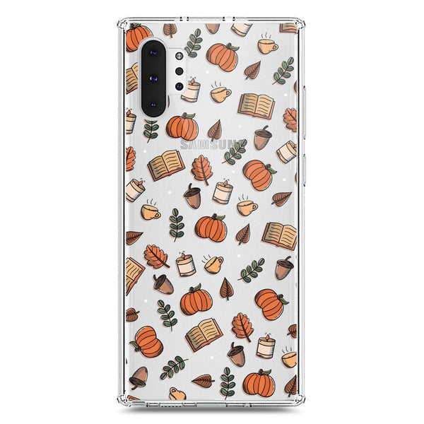 Autumn Dreams Series - Design 5 - Soft Phone Case - Crystal Clear Case - Samsung Galaxy Note 10 Plus