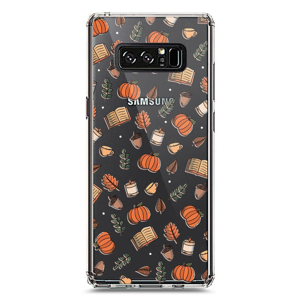 Autumn Dreams Series - Design 5 - Soft Phone Case - Crystal Clear Case - Samsung Galaxy Note 8
