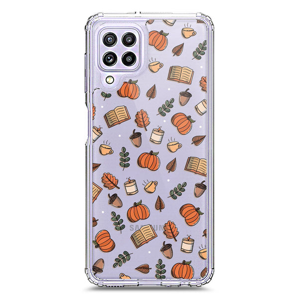 Autumn Dreams Series - Design 5 - Soft Phone Case - Crystal Clear Case - Samsung Galaxy A22 5G