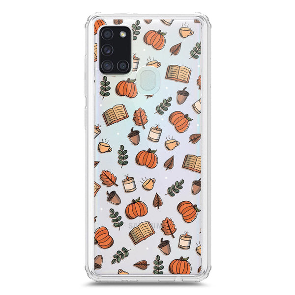 Autumn Dreams Series - Design 5 - Soft Phone Case - Crystal Clear Case - Samsung Galaxy A21s