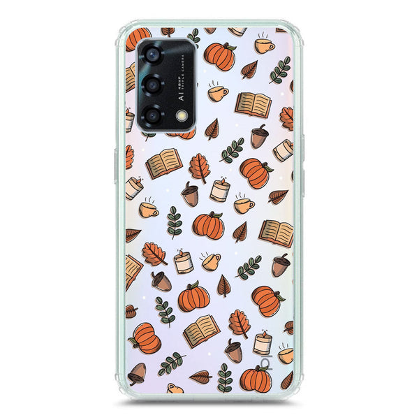 Autumn Dreams Series - Design 5 - Soft Phone Case - Crystal Clear Case - Oppo Reno 6 Lite