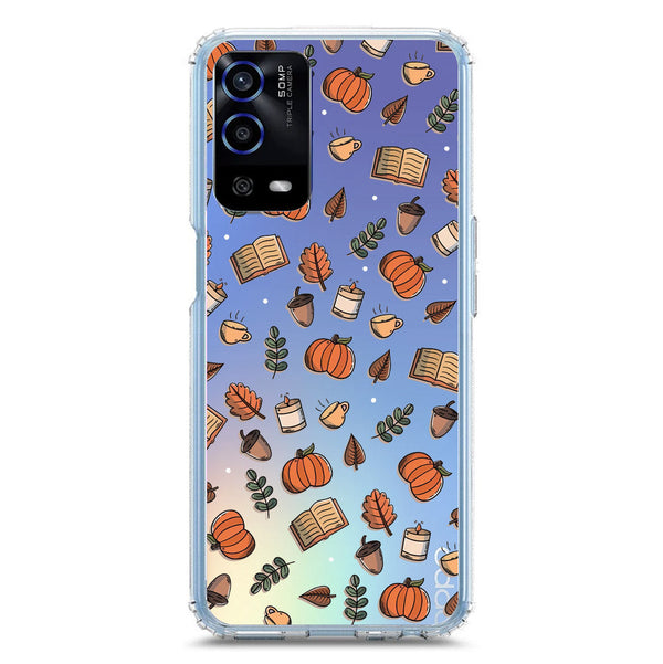 Autumn Dreams Series - Design 5 - Soft Phone Case - Crystal Clear Case - Oppo A55 5G