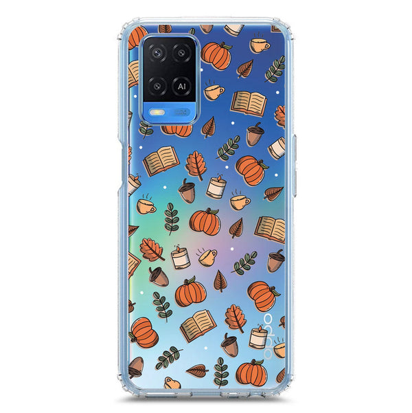 Autumn Dreams Series - Design 5 - Soft Phone Case - Crystal Clear Case - Oppo A54 4G