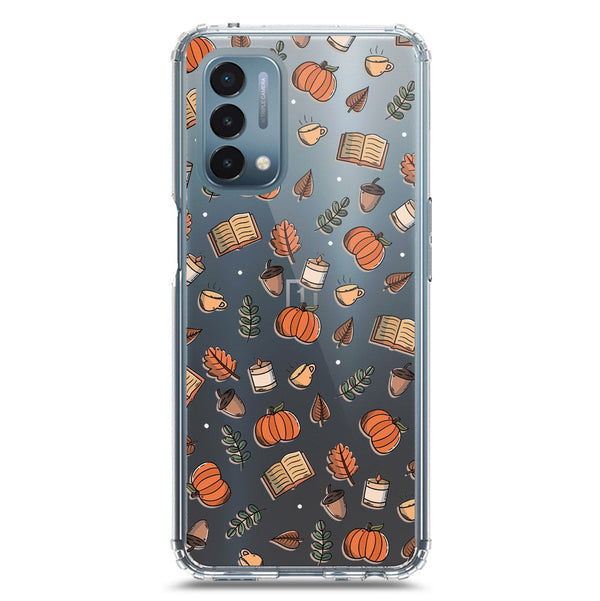 Autumn Dreams Series - Design 5 - Soft Phone Case - Crystal Clear Case - OnePlus Nord N200 5G