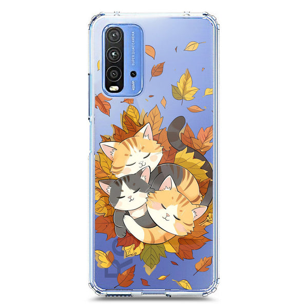 Autumn Dreams Series - Design 6 - Soft Phone Case - Crystal Clear Case - Xiaomi Redmi 9T