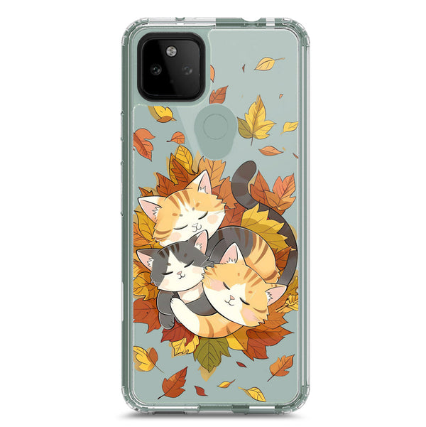 Autumn Dreams Series - Design 6 - Soft Phone Case - Crystal Clear Case - Google Pixel 5a 5G