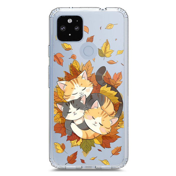 Autumn Dreams Series - Design 6 - Soft Phone Case - Crystal Clear Case - Google Pixel 4a 5G