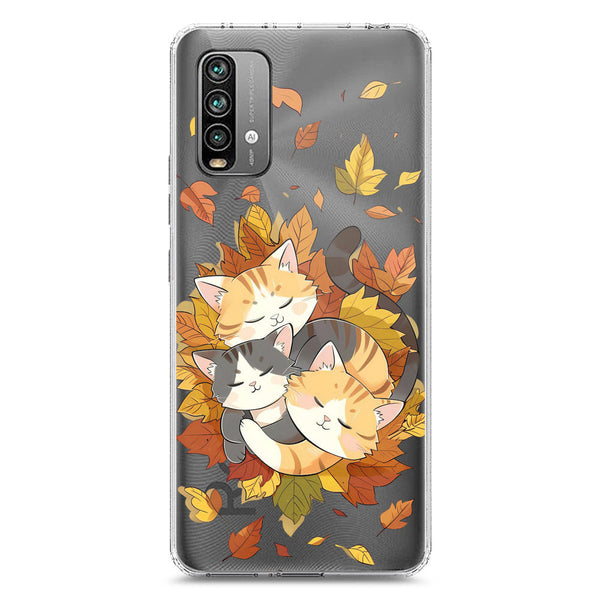 Autumn Dreams Series - Design 6 - Soft Phone Case - Crystal Clear Case - Xiaomi Redmi Note 9 4G