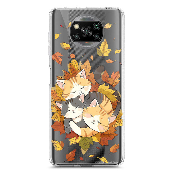 Autumn Dreams Series - Design 6 - Soft Phone Case - Crystal Clear Case - Xiaomi Poco X3