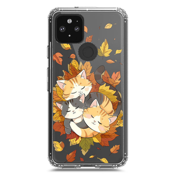 Autumn Dreams Series - Design 6 - Soft Phone Case - Crystal Clear Case - Google Pixel 5 XL