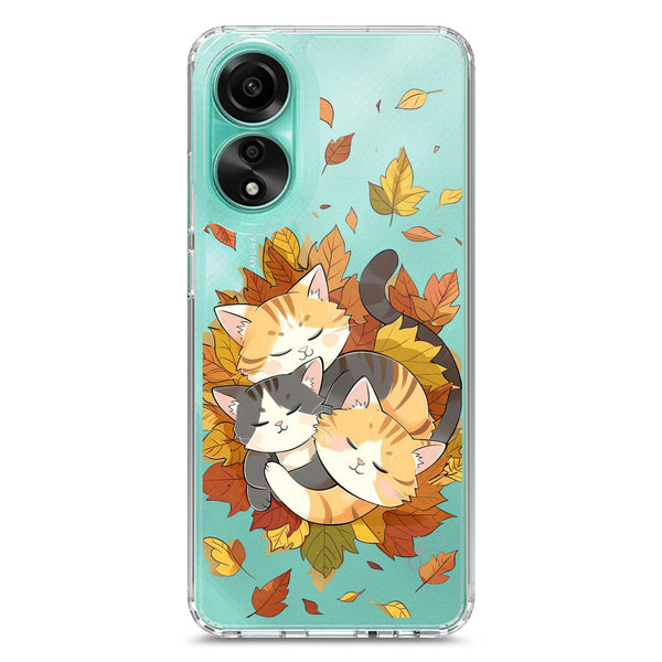 Autumn Dreams Series - Design 6 - Soft Phone Case - Crystal Clear Case - Oppo A78 4G
