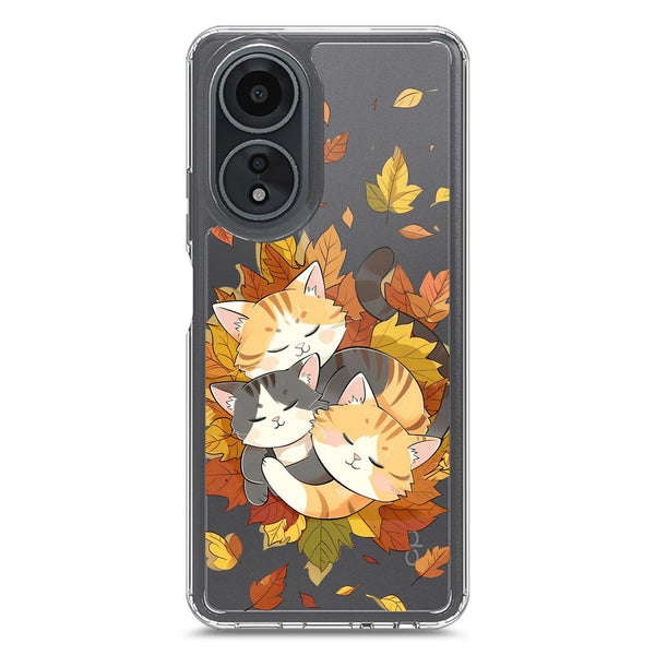 Autumn Dreams Series - Design 6 - Soft Phone Case - Crystal Clear Case - Oppo A58 4G