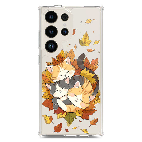 Autumn Dreams Series - Design 6 - Soft Phone Case - Crystal Clear Case - Samsung Galaxy S24 Ultra