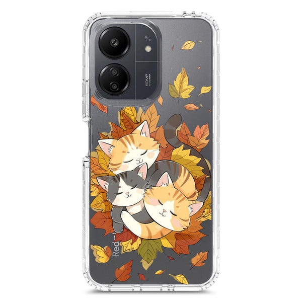 Autumn Dreams Series - Design 6 - Soft Phone Case - Crystal Clear Case - Xiaomi Poco C65